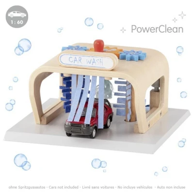 GOKI Drewniana myjnia samochodowa PowerClean | Pan Piksel