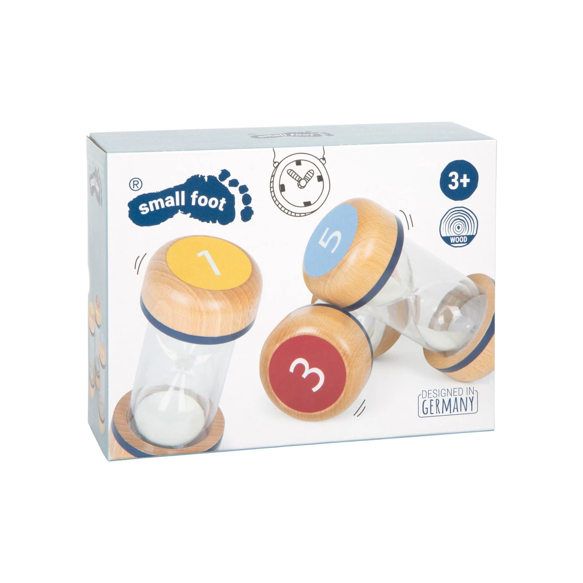 SMALL FOOT Minutnik klepsydra dla dzieci edukacyjny zestaw | Pan Piksel
