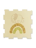 HAKUNA MATTE Puzzle na podłogę dla dzieci Mata piankowa ze zwierzątkami Safari Animals 90x90 cm | Pan Piksel