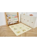 HAKUNA MATTE Puzzle na podłogę dla dzieci Mata piankowa ze zwierzątkami Safari Animals 90x90 cm | Pan Piksel