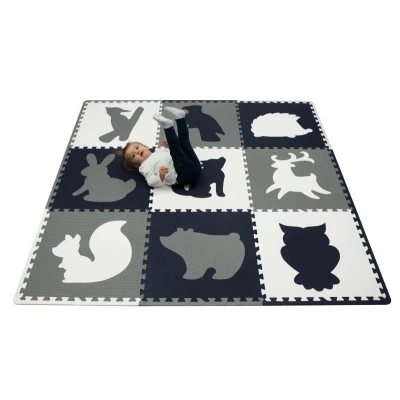Mata piankowa puzzle XXL Forest Hakuna Matte | Pan Piksel