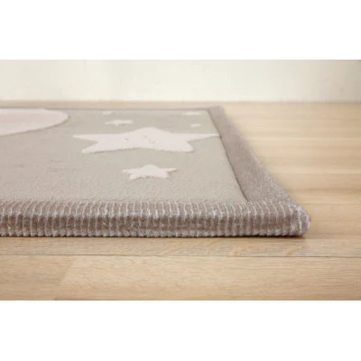HAKUNA MATTE Mata piankowa dla dzieci Dywan do pokoju dziecięcego Księżyc i gwiazdy Cloud Play Mat 3D 200 x 150 cm | Pan Piksel