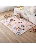 HAKUNA MATTE Mata piankowa dla dzieci Dywan do pokoju dziecięcego Coral Velvet z pianką memory 160 x 120 cm Farma | Pan Piksel