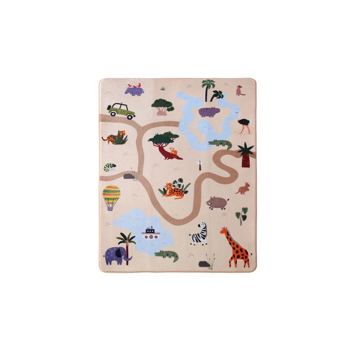Mata piankowa Coral Velvet Safari | Pan Piksel