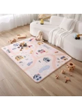 HAKUNA MATTE Mata piankowa dla dzieci Dywan do pokoju dziecięcego Coral Velvet z pianką memory 160 x 120 cm Farma | Pan Piksel