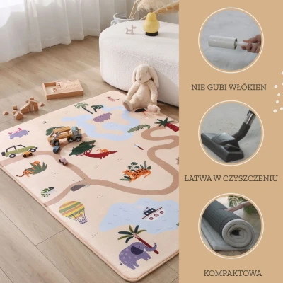 Mata piankowa Coral Velvet Safari | Pan Piksel