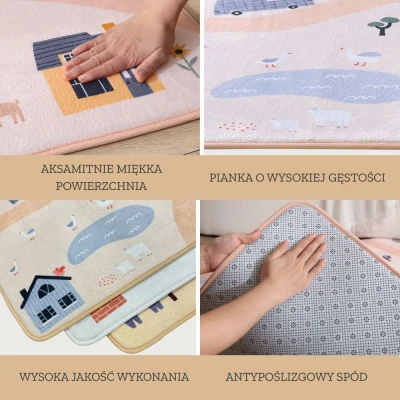 Mata piankowa Coral Velvet Safari | Pan Piksel