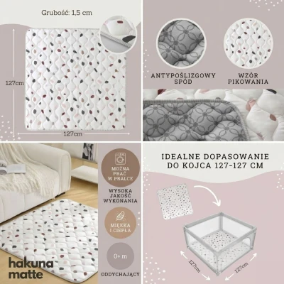 Mata dziecięca Confetti Hakuna Matte | Pan Piksel