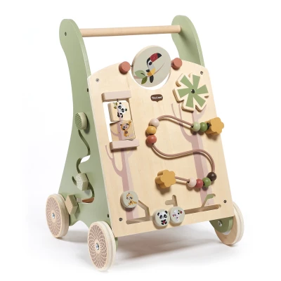 TINY LOVE Drewniany edukacyjny chodzik-pchacz 2w1 Boho Chic | Pan Piksel