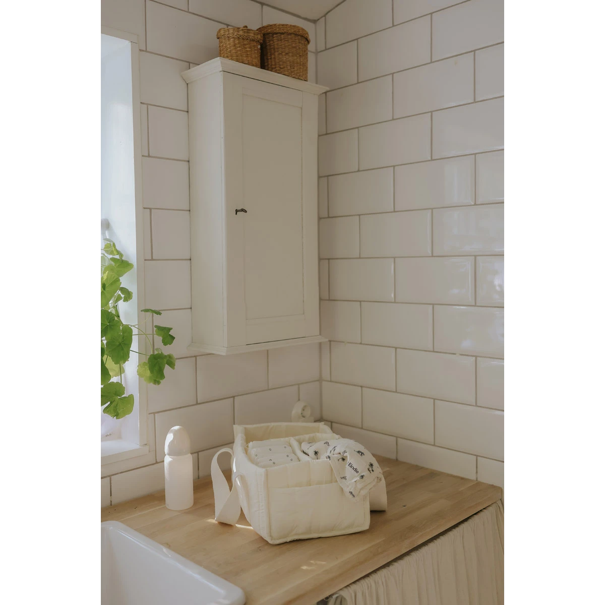 Elodie Details organizer do przewijania creamy white | Pan Piksel