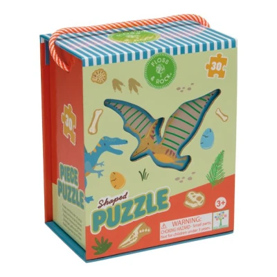FLOSS & ROCK Puzzle 30 elementów Dinozaury | Pan Piksel