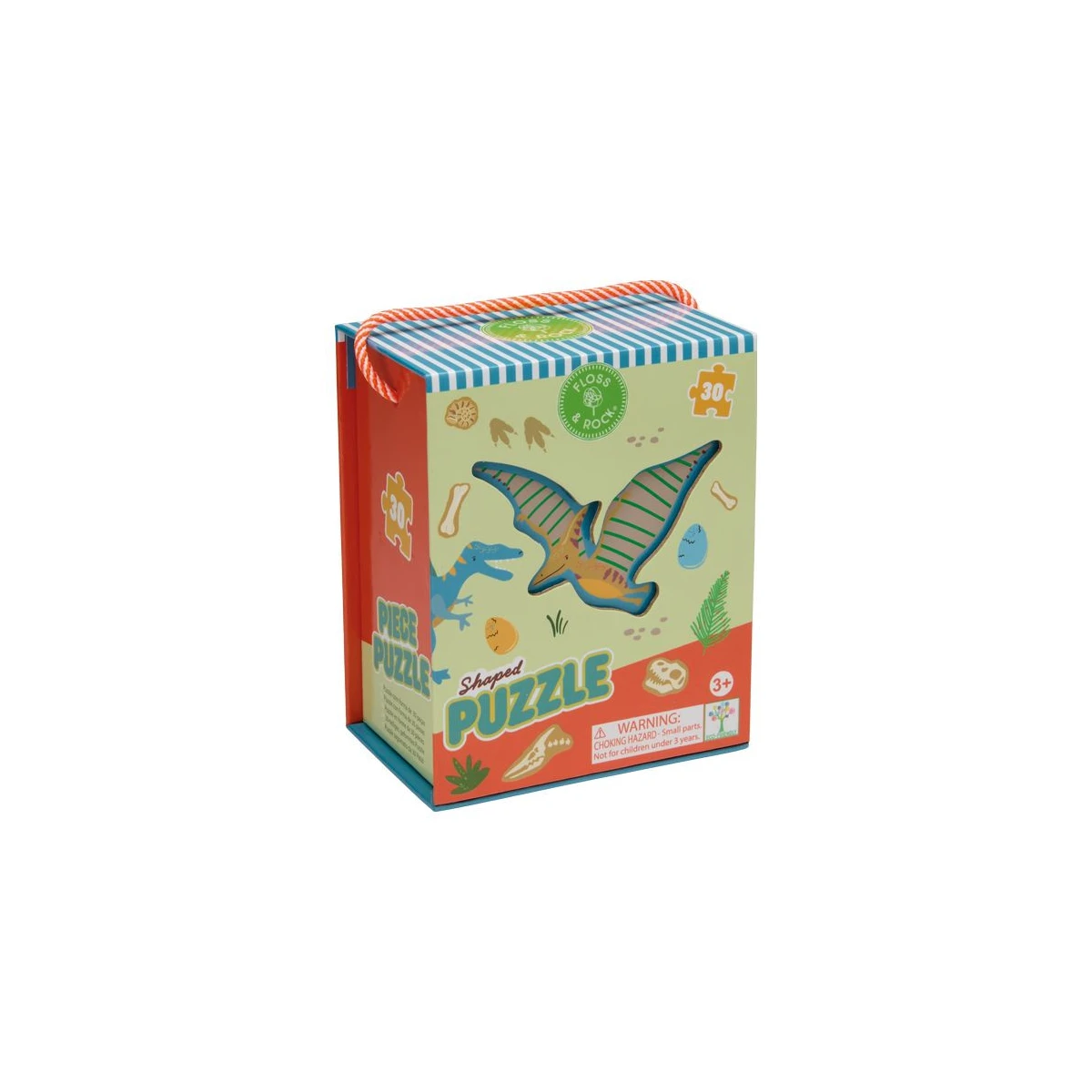 FLOSS & ROCK Puzzle 30 elementów Dinozaury | Pan Piksel