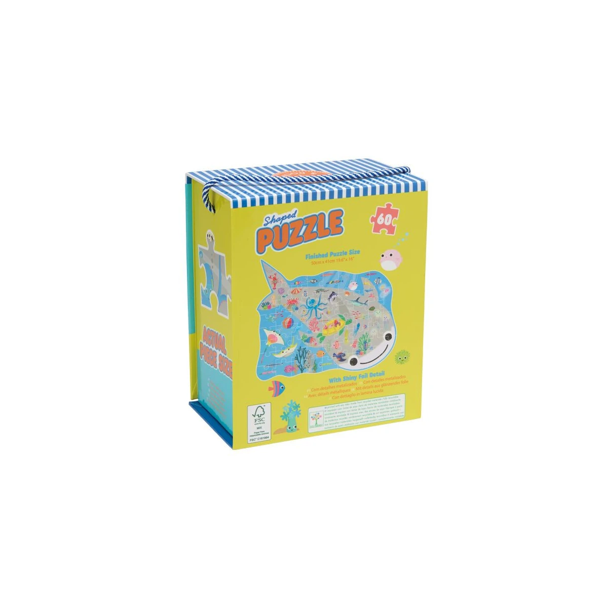 FLOSS & ROCK Puzzle 60 elementów Ocean | Pan Piksel