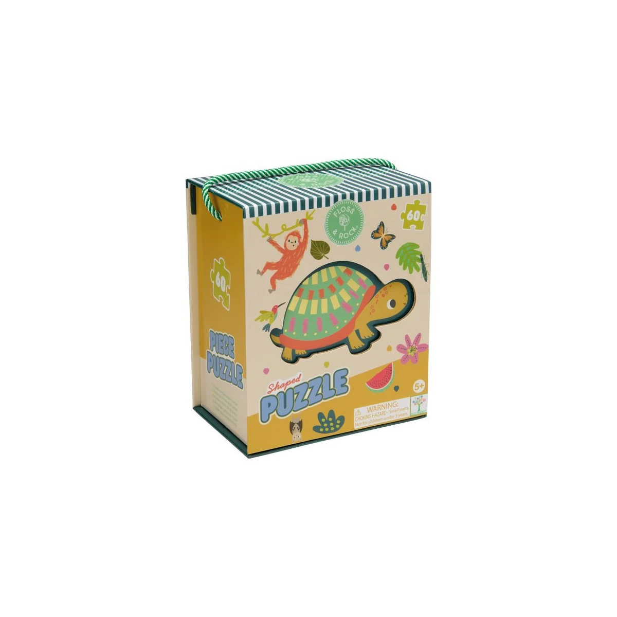 FLOSS & ROCK Puzzle 60 elementów Dżungla | Pan Piksel