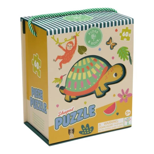 FLOSS & ROCK Puzzle 60 elementów Dżungla | Pan Piksel