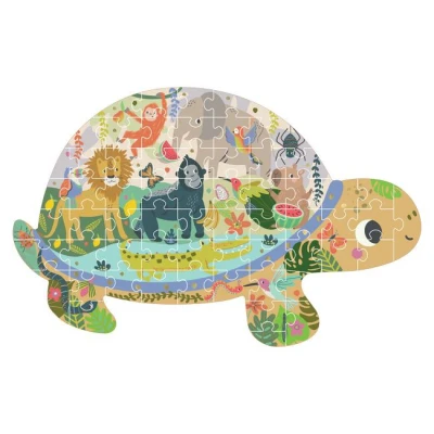 FLOSS & ROCK Puzzle 60 elementów Dżungla | Pan Piksel