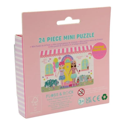 FLOSS & ROCK Mini Puzzle 24 elementy Przyjaciółki | Pan Piksel
