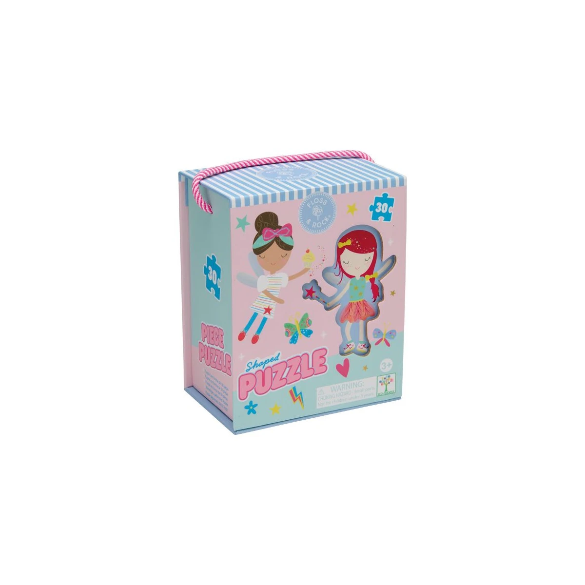 FLOSS & ROCK Puzzle 30 elementów Tęczowe Wróżki | Pan Piksel