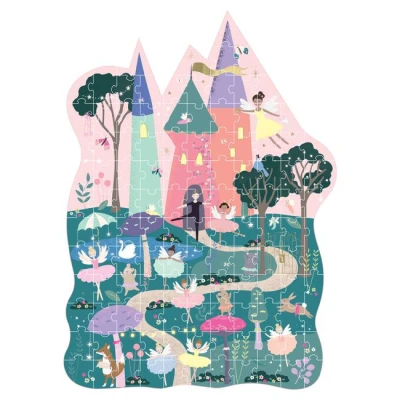 FLOSS & ROCK Puzzle 120 elementów Baletnice | Pan Piksel