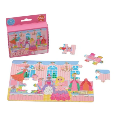 FLOSS & ROCK Mini Puzzle 24 elementy Księżniczki | Pan Piksel