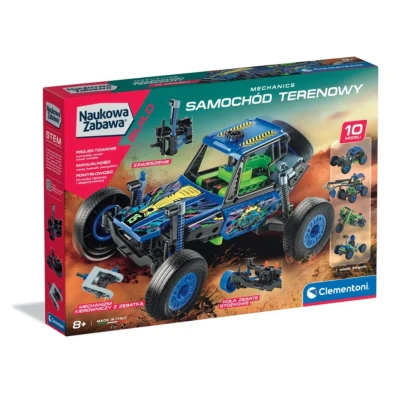 Clementoni 50918 Naukowa Zabawa Lab Laboratorium Mechaniki Samochód Terenowy | Pan Piksel
