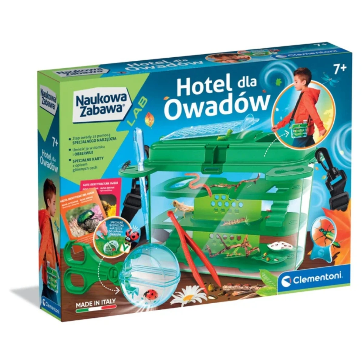 Clementoni 50399 Naukowa Zabawa Lab Hotel Dla Owadów | Pan Piksel