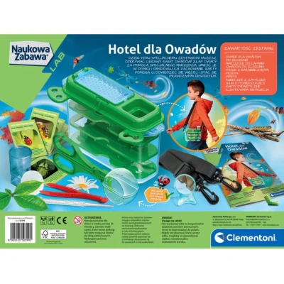 Clementoni 50399 Naukowa Zabawa Lab Hotel Dla Owadów | Pan Piksel