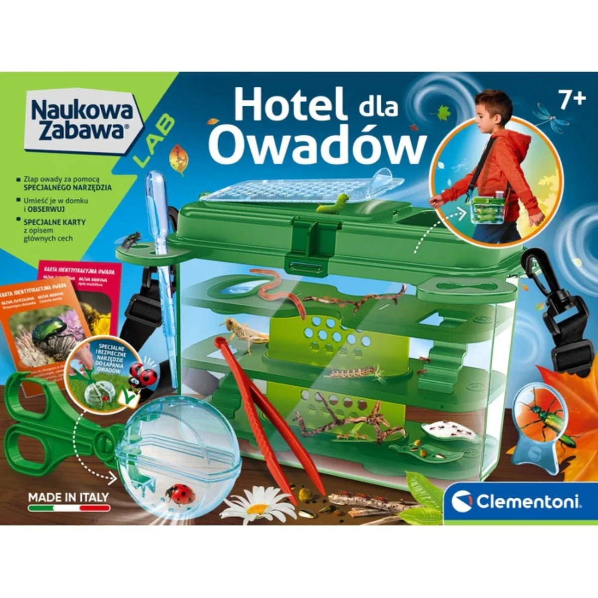Clementoni 50399 Naukowa Zabawa Lab Hotel Dla Owadów | Pan Piksel
