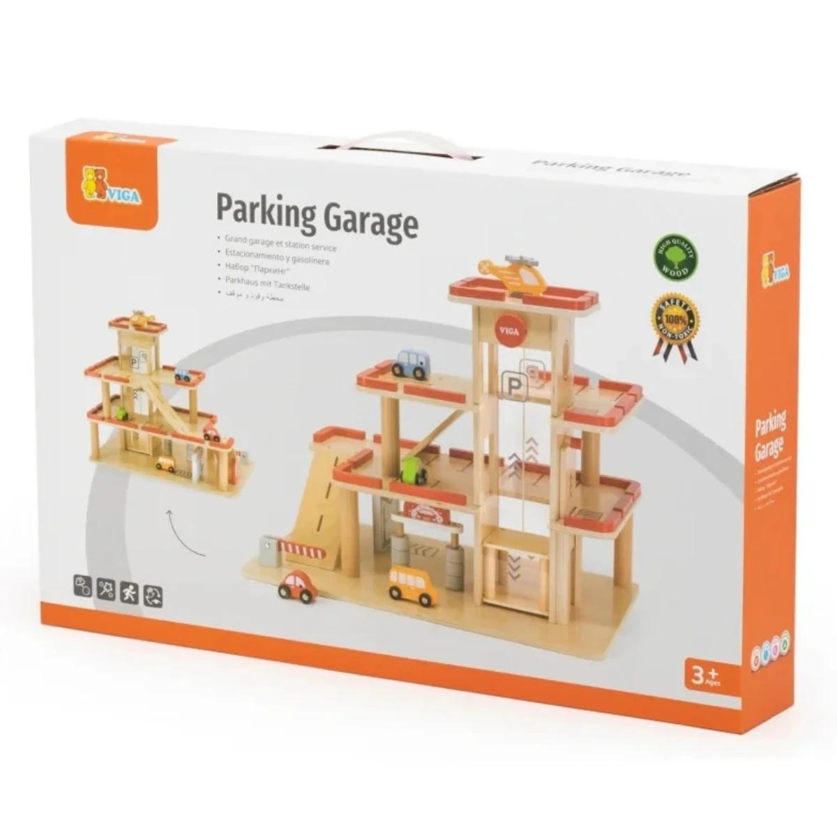 Viga 44763 Garaż miejski parking z windą i helikopterem | Pan Piksel