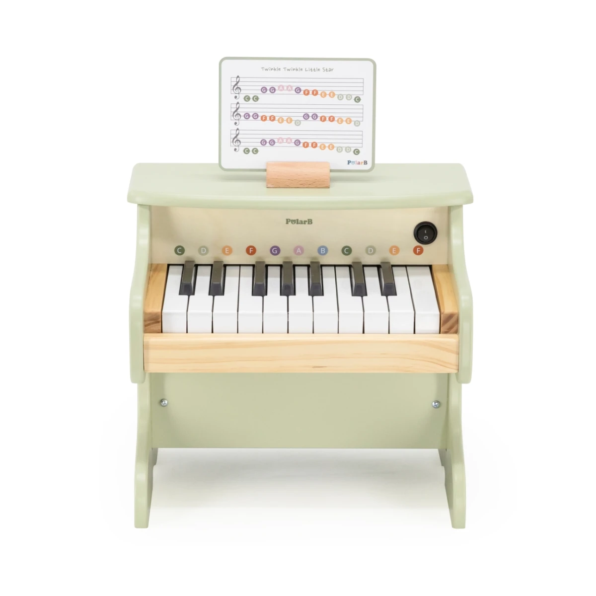 Viga 44274 PolarB Drewniane pianino dla dzieci | Pan Piksel