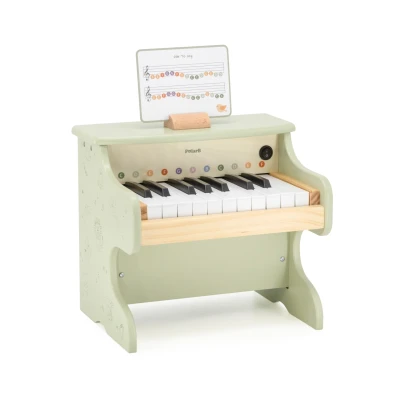 Viga 44274 PolarB Drewniane pianino dla dzieci | Pan Piksel