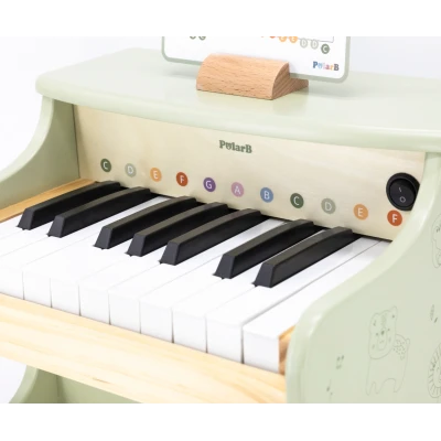 Viga 44274 PolarB Drewniane pianino dla dzieci | Pan Piksel