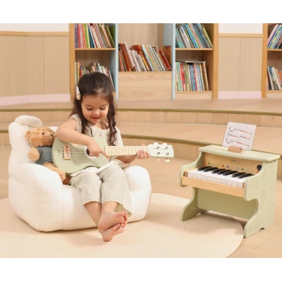Viga 44274 PolarB Drewniane pianino dla dzieci | Pan Piksel