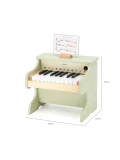 Viga 44274 PolarB Drewniane pianino dla dzieci | Pan Piksel