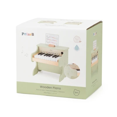 Viga 44274 PolarB Drewniane pianino dla dzieci | Pan Piksel
