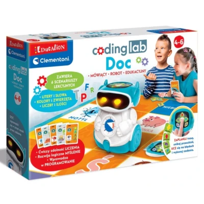 Clementoni Gry Edukacyjne 50730 Edukacyjny Robot Doc | Pan Piksel