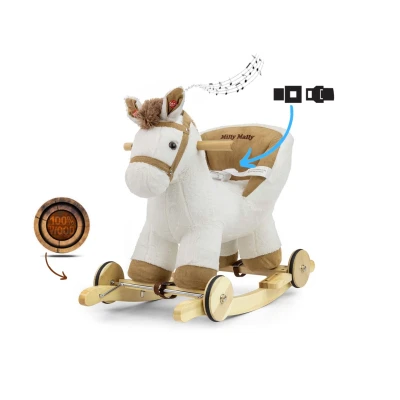 Milly Mally Koń Polly White | Pan Piksel