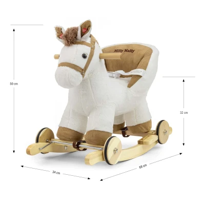 Milly Mally Koń Polly White | Pan Piksel