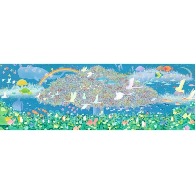 Puzzle Gallery Marzenia 350 elementów Djeco | Pan Piksel
