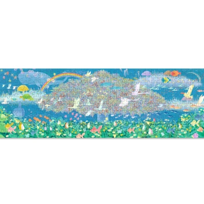 Puzzle Gallery Marzenia 350 elementów Djeco | Pan Piksel