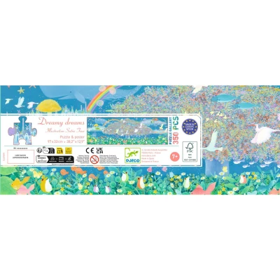 Puzzle Gallery Marzenia 350 elementów Djeco | Pan Piksel