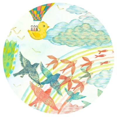 DJECO Puzzle tekturowe PO DESZCZU 350 elem. | Pan Piksel