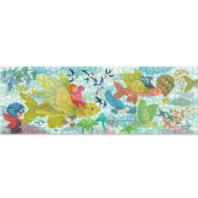 DJECO Puzzle tekturowe PO DESZCZU 350 elem. | Pan Piksel