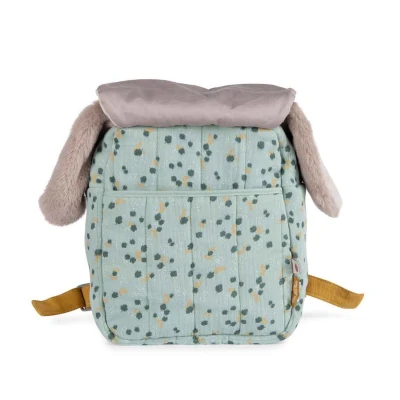 MOULIN ROTY Plecak królik szałwia H 29 cm | Pan Piksel