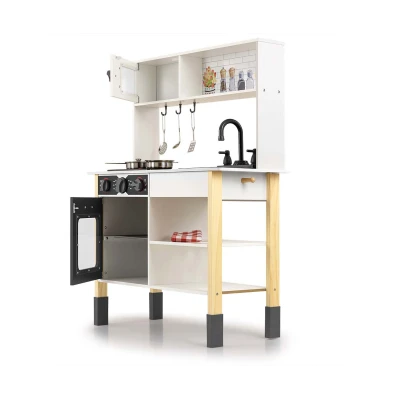 Milly Mally Drewniana kuchnia Astrid Black | Pan Piksel
