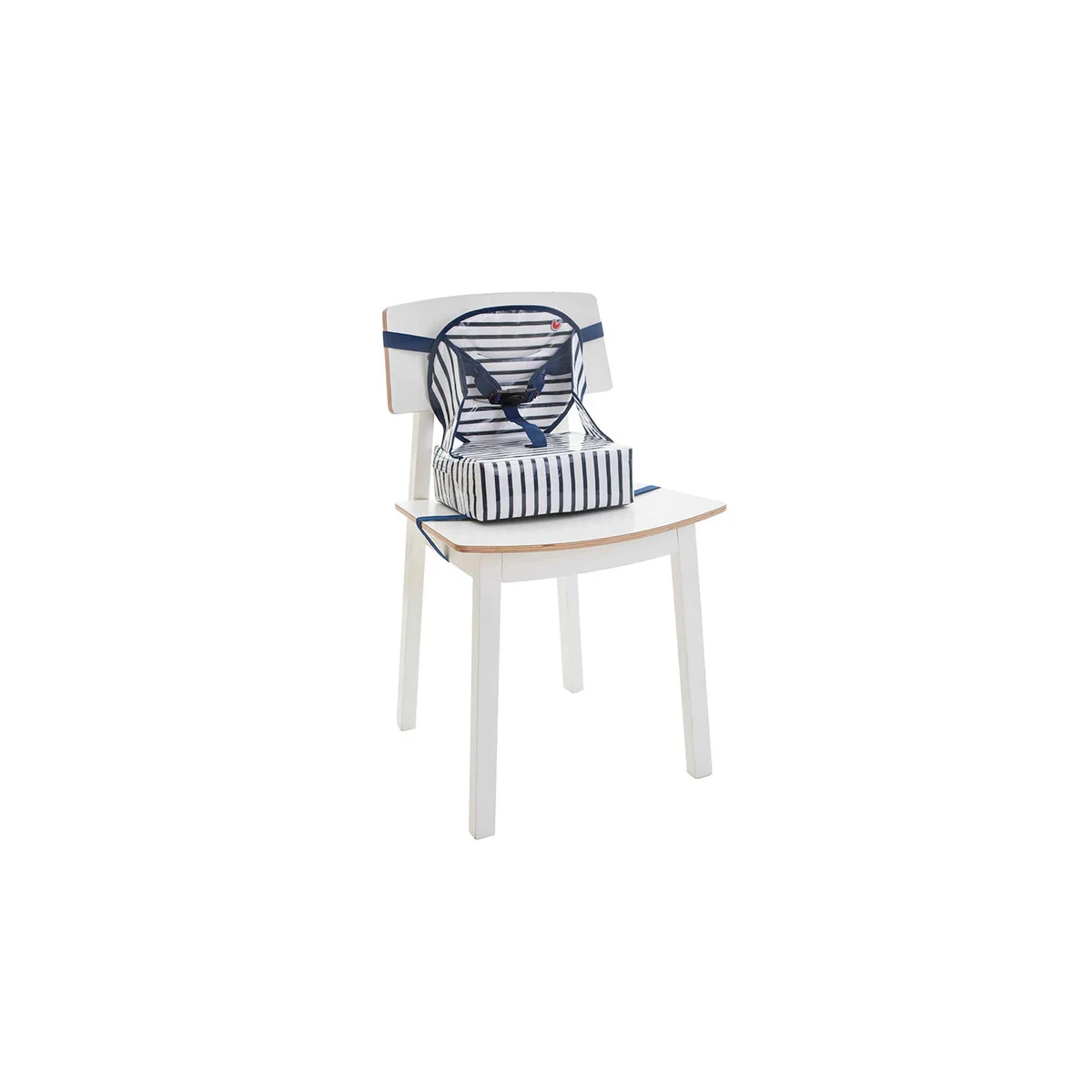 BABY TO LOVE Podstawka podwyższająca Easy UP paski niebieska | Pan Piksel