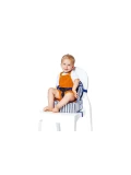 BABY TO LOVE Podstawka podwyższająca Easy UP paski niebieska | Pan Piksel