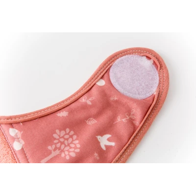 BABY TO LOVE Bambusowy ręcznik dla dziecka różowy las | Pan Piksel