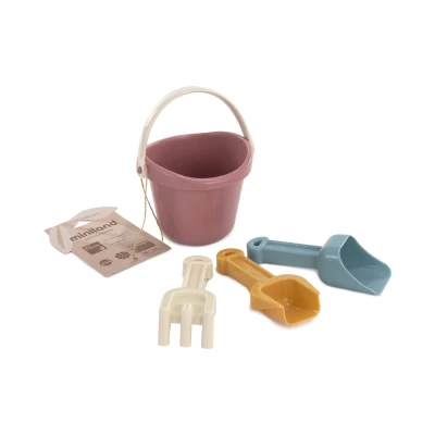 MINILAND Zestaw ekologicznych zabawek do piaskownicy Eco Baby | Pan Piksel