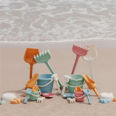 MINILAND Zestaw ekologicznych zabawek do piaskownicy Eco Baby | Pan Piksel